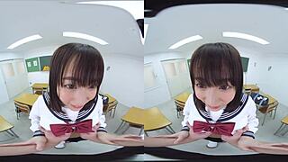 asian jav beauty contrasts classroom confession with lewd anal commands