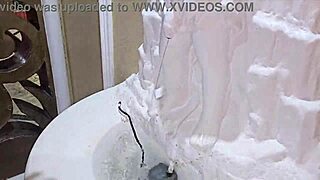 I meet an old friend at a hotel, and she invites me to her room for rough sex