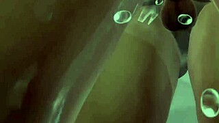 3D - EATING PUSSY IN THE BATH! LICKING CLIT IN ANIME STYLE WITH CARTOON CHARACTERS