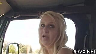 Hairy pussy gets cumshots