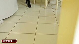 stepfather films teen 18+ stepdaughter eating without panties intensely