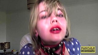 Chubby Sub Bound and Pounded Hard by Pascal White