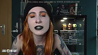 german reverse gangbang fantasy with lou nesbit and lia louise.