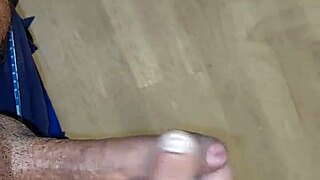 gay guy cums on hotel floor 😈