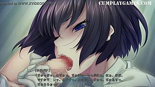 Nurse gets cummed on while in uniform roleplay