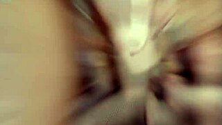 Interracial action with big black cock and rough sex