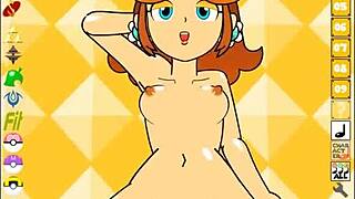 ppppu game featuring mario princess daisy