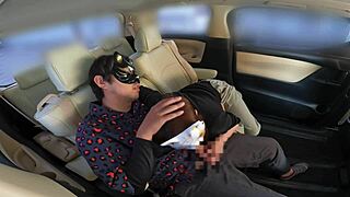 gay couple homemade car sex with creampie before outing