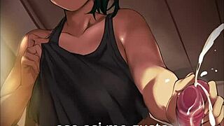 Maki Zenin Dominates Femboy Sissy With Joi In Español.