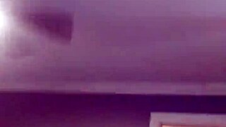 Ebony ex sucks tattooed cock at work