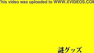 Asian amateurs on bus in full version