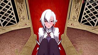 i cant wait for arlecchino fpov in genshin impact milf 3d cartoon fantasy