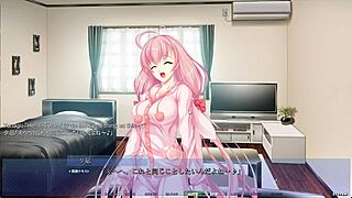 Yunagi sucking her stepbrother's monster cock?