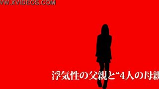 Asian amateurs on bus in full version