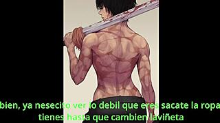 Maki Zenin Dominates Femboy Sissy With Joi In Español.