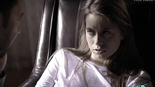 Perverted psychiatrist fucks petite 18+ troubled teen doggystyle