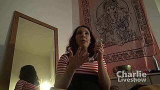 i got dis big glass dildo for charlies ass n its so fun ta use