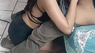 Whore sucks cock for pussy fuck!