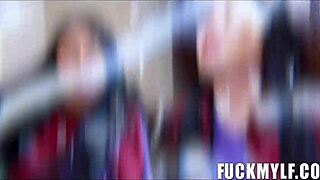 Everyone cums in wild group pov action