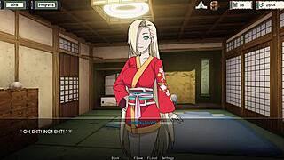 Naruto Kunoichi Trainer: Ten Ten and Ino Ride Cowgirl