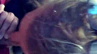 ex girlfriend sucking cock passionately