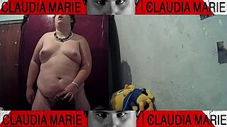 Tasting The Fat Woman's Pussy Juices Between Her Thighs, What A Slut