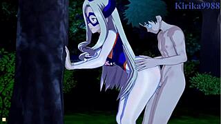 Tsuyu Asui And Mt Lady Fuck Izuku Midoriya