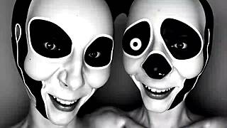 C23 robot whores throw a wild dystopian sex party with machine visuals