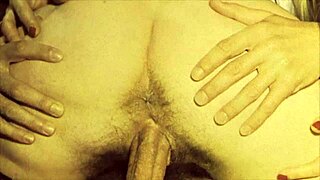 Vintage threesomes with hairy beavers!