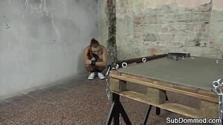 European babe with small tits submits to maledom. Rough missionary pussyfucking.