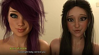 Racheal Sees John's Cock in Game