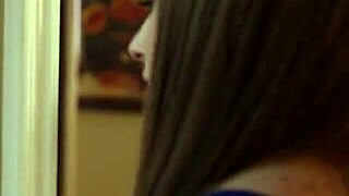 Busty Lesbian Fingers Small 18+ Tits in Kissing Masturbation