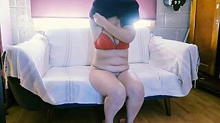 Degenerate voyeur touches lady and demands she undress!