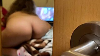 I caught my stepsister watching that gangbang porn!