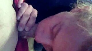 ex girlfriend sucking cock passionately