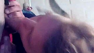 ex girlfriend sucking cock passionately