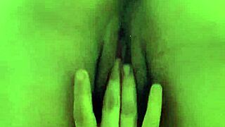 Aurora Estelar Masturbates Solo in Sexy Calaverita Dress!