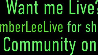 Blonde Babe Kimber Lee Boldly Milks Stepbrother's Cock