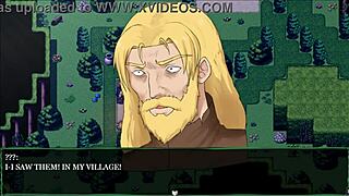 Blonde Fairy Sucks Monster Cock in Hentai Femdom