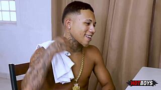 Tattooed Teen Fucks Boss in Raw Anal POV