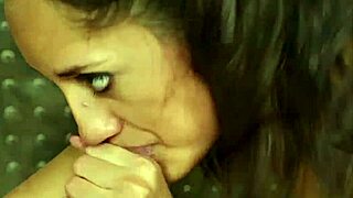 Hot Latina Masseuse Blows Big Cock