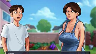 Milf with big ass in summertime saga 127.