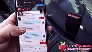 pov pickup of sexy german student jolee love, banged hard in the park.