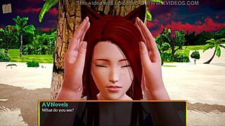 my redhead amateur with small tits