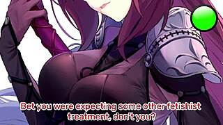 Scathach's femdom edging challenge?