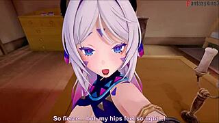 citlali gets wild in genshin impact 😏