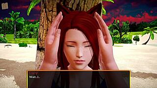 my redhead amateur with small tits