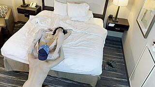 Tattooed Beauty In 69 Position Sucking And Fucking With Petite Teen Passionately