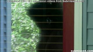 A BDSM threesome with an experienced mistress and a deepthroat scene