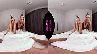 I love how these two blonde elves make my christmas